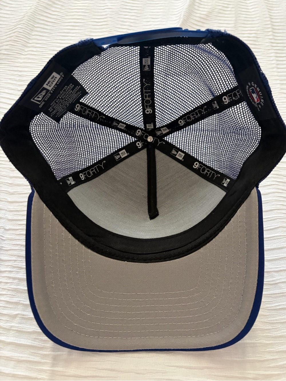 New Era Los Angeles Dodgers Blue Trucker Hat - Picture 3 of 3
